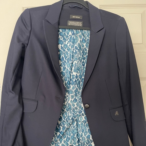 Mos Mosh navy blazer - Picture 3 of 7